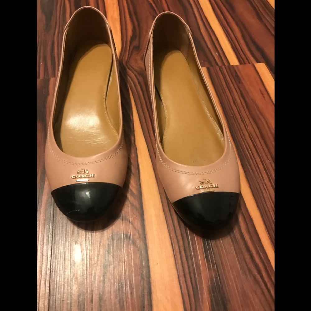 Coach ballet Chelsea flats size 9